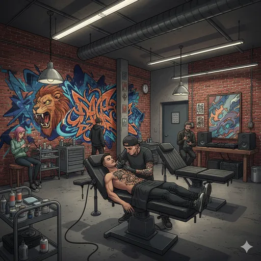 featured image: Tattoostudio in Andernach: Wo kreative Designs und Kunst verschmelzen